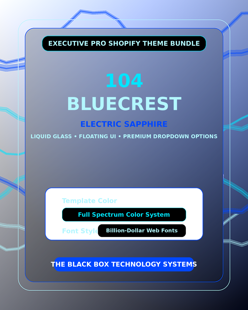 BlackBox Bluecrest Executive Pro Shopify Theme Bundle