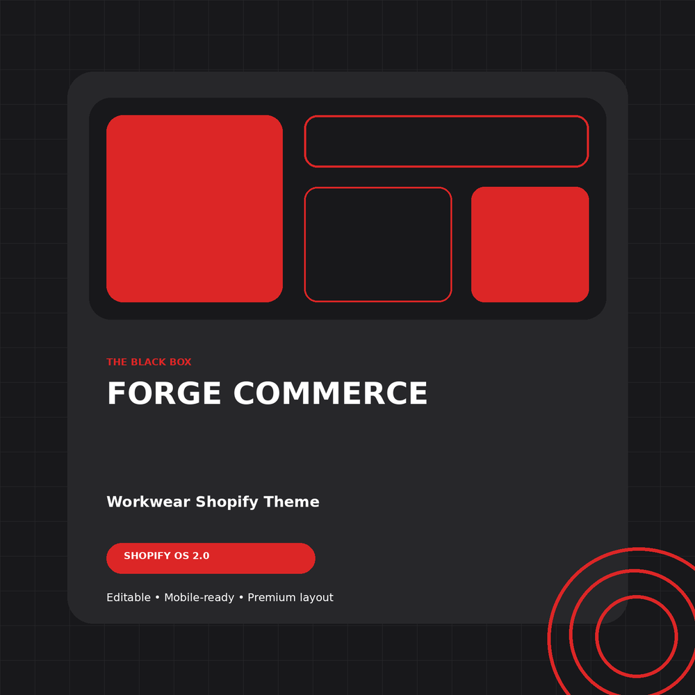BlackBox Forge Commerce business launch system preview